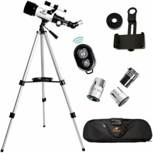 Read more about the article Best Travel Telescope 2023 with Carry Bag, Phone Adapter and Wireless Remote!